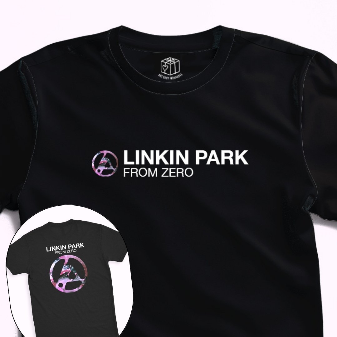 Camiseta Linkin Park From Zero - minimalista | Art Gaby Fernandes