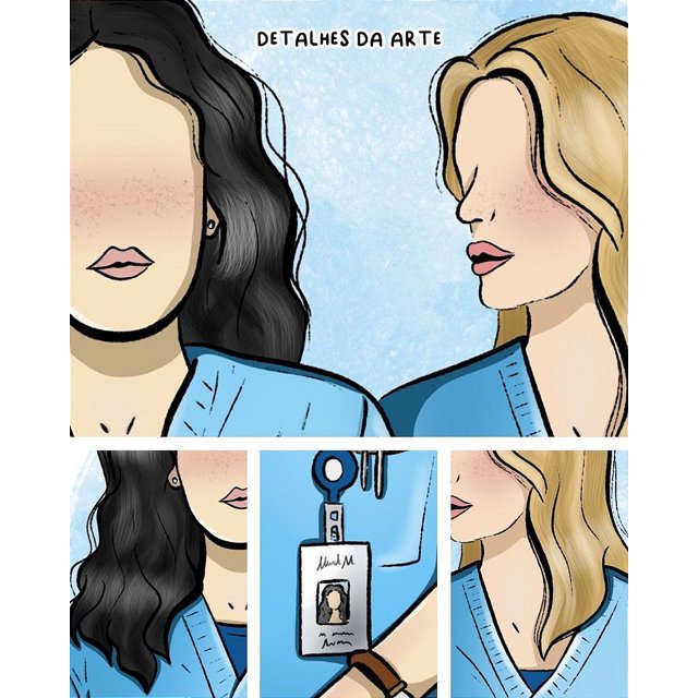 Caneca Greys Anatomy - Cristina e Meredith