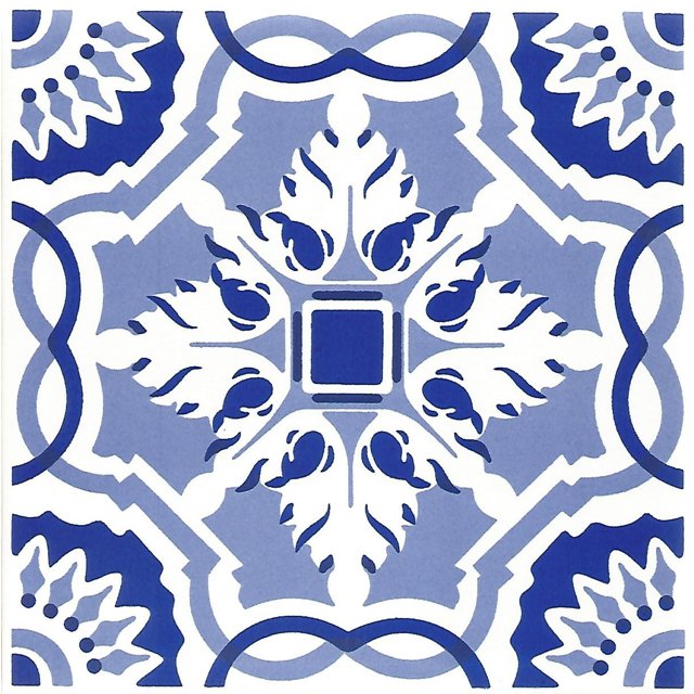 Azulejo Português - ﻿RE05﻿ - Azul