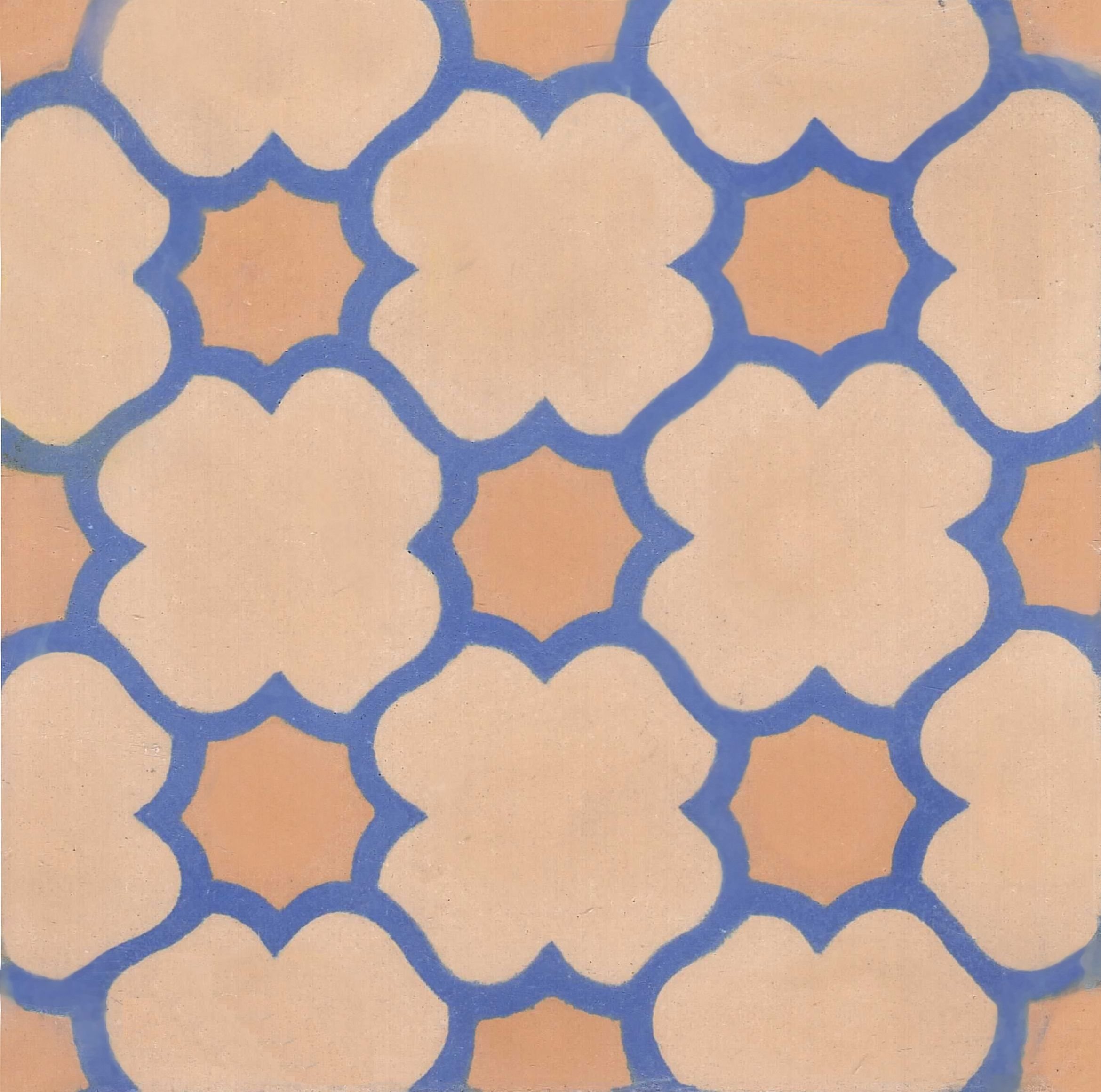 Ladrilho Hidráulico Colmeia 20x20 - L44 - M² | Loja de Azulejos