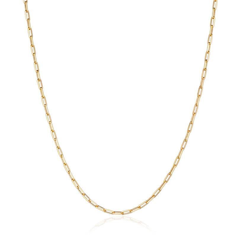 Colar Corrente Cartier 70cm Ouro 18K Aria