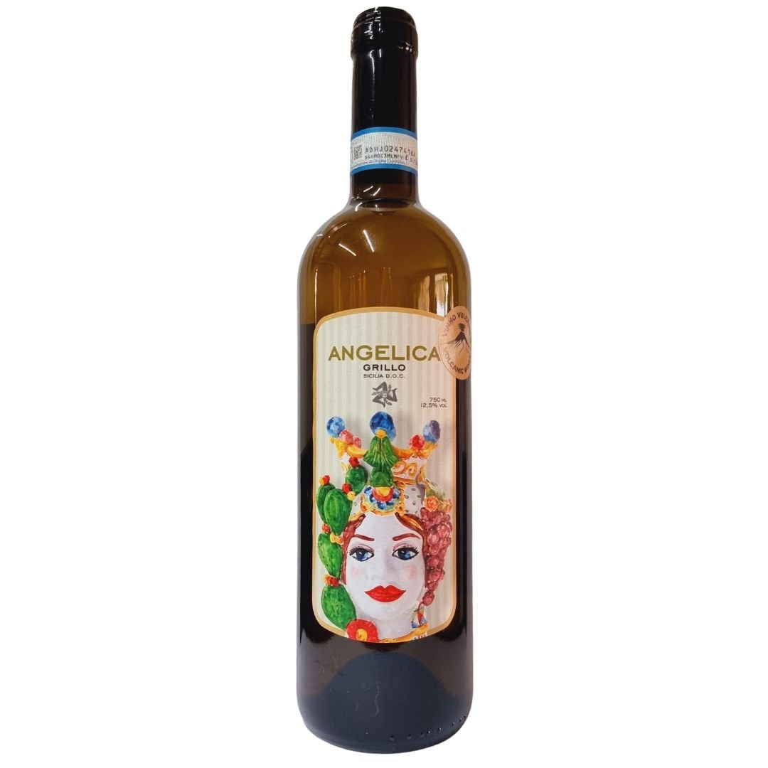 Vinho Branco Angelica Grillo Nicosia Sicilia DOC 2023 | Vinhologue