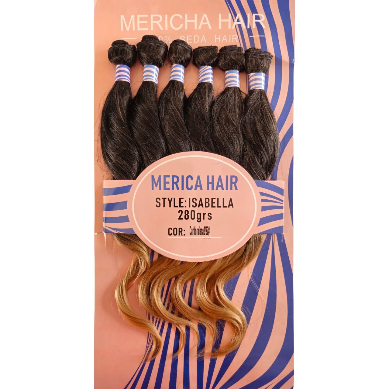 Cabelo Ondulado Isabela - Merica Hair | Lunni Hair