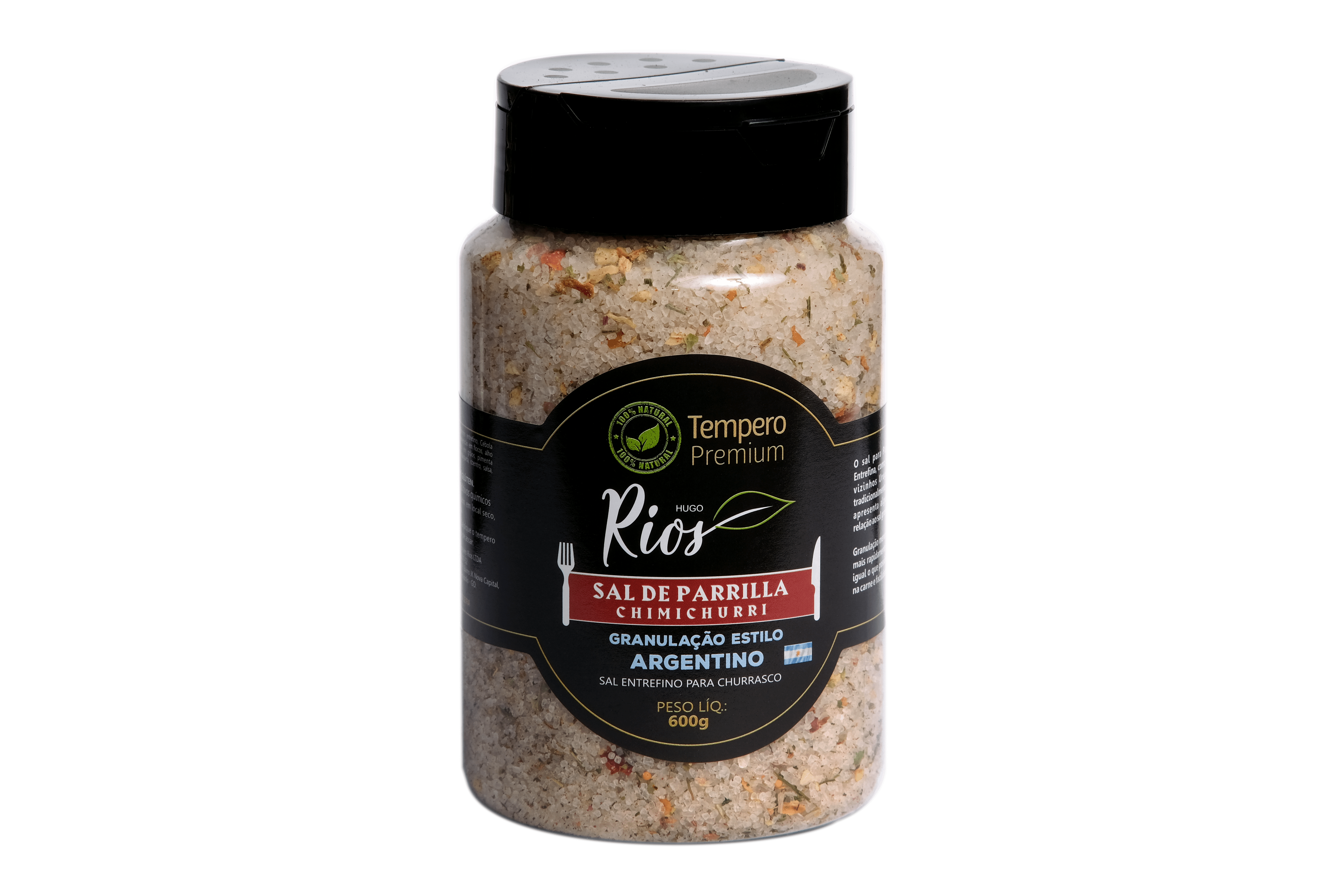 Sal de Parrila com Chimichurri - Rios 600 g | TEMPEROS PREMIUM RÏOS