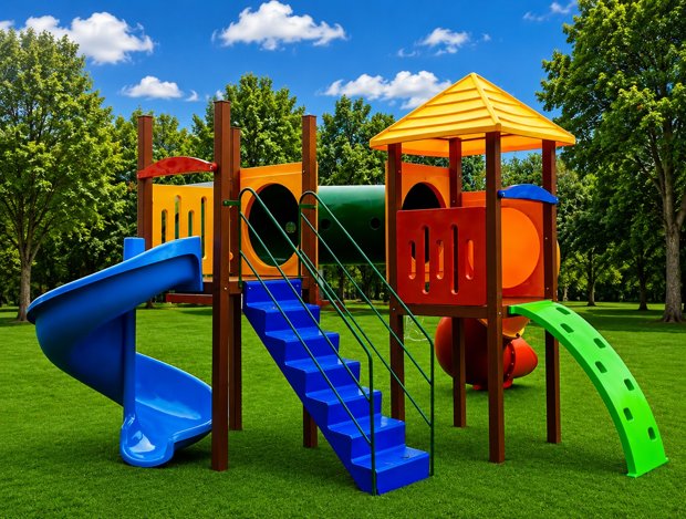 PLAYGROUND COM 2 TORRES MC2022 | Móveis Cacique
