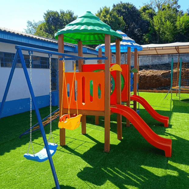 PLAYGROUND COM 2 TORRES MC2812 | Móveis Cacique