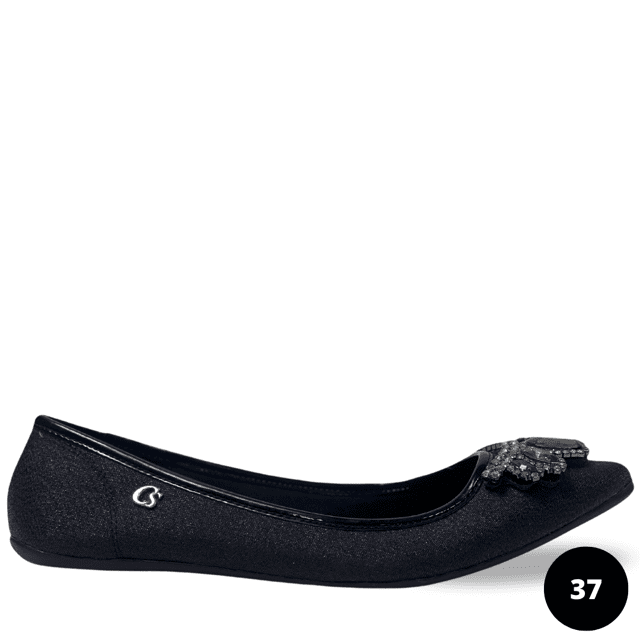 Tênis Slip Tenis Preto Feminino Carmen Steffens Shoes Tenis Slip