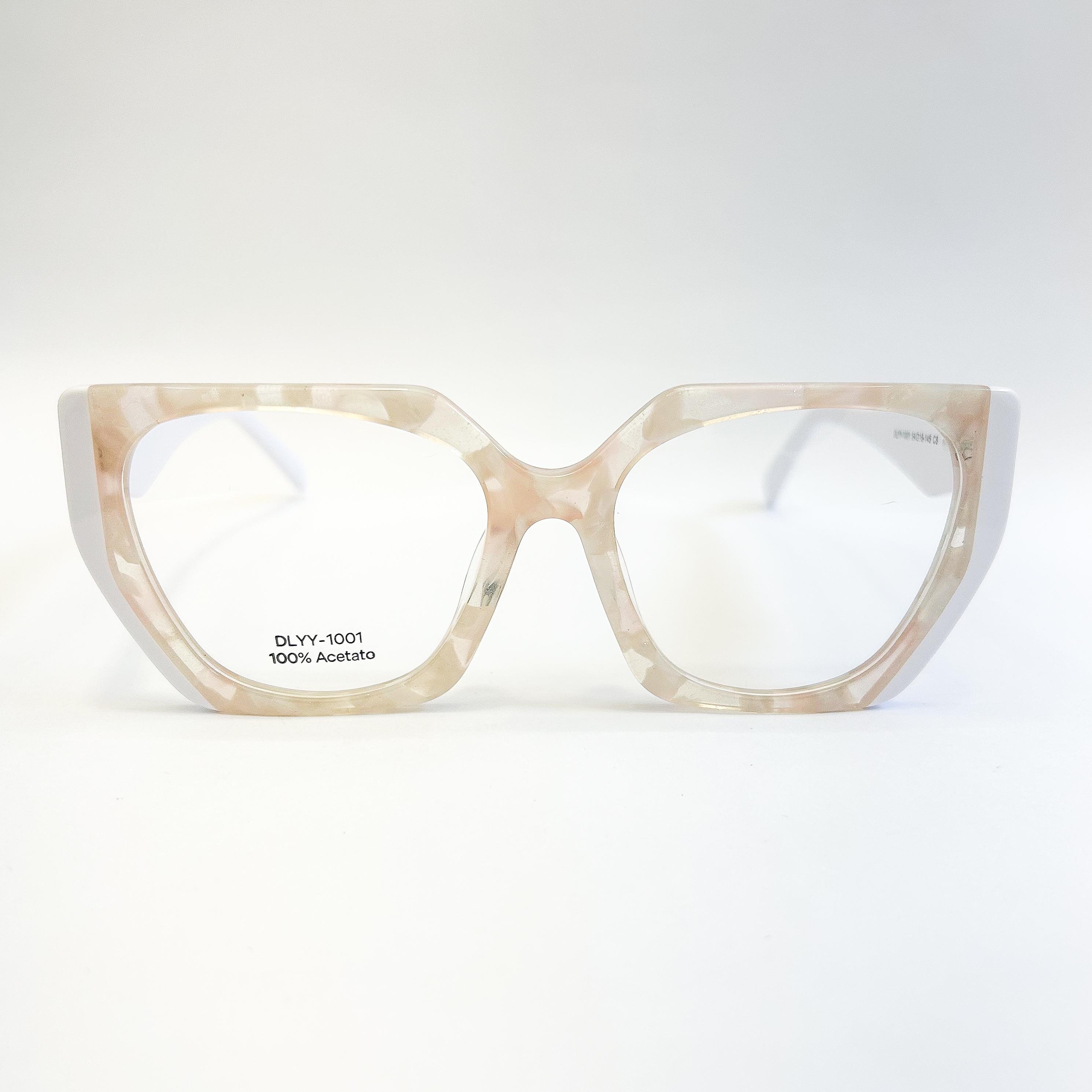 Óculos de Grau Feminino Madre Perola/Branco - Armação  display picture 1