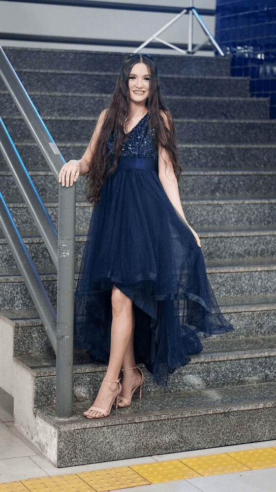 Vestido de Festa Manga Longa Aurea Dress Glow main image 1