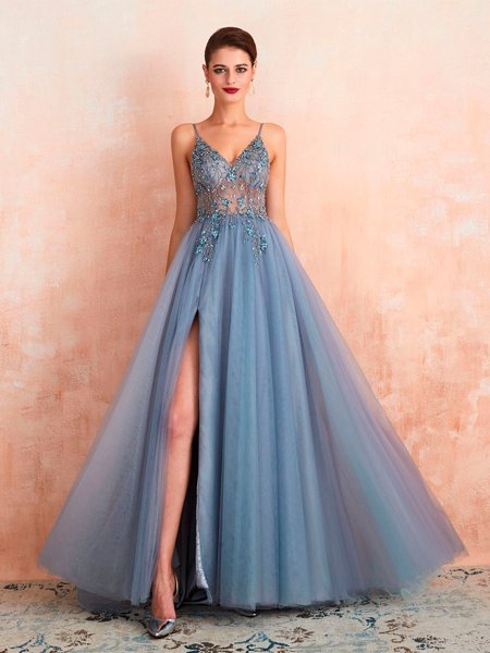 Vestido Longo de Festa Princess Crystal Aurea Dress Loja de