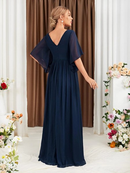 Blue Shop Vestidos De Festa No Barra Shopping Azul Marinho Vestido