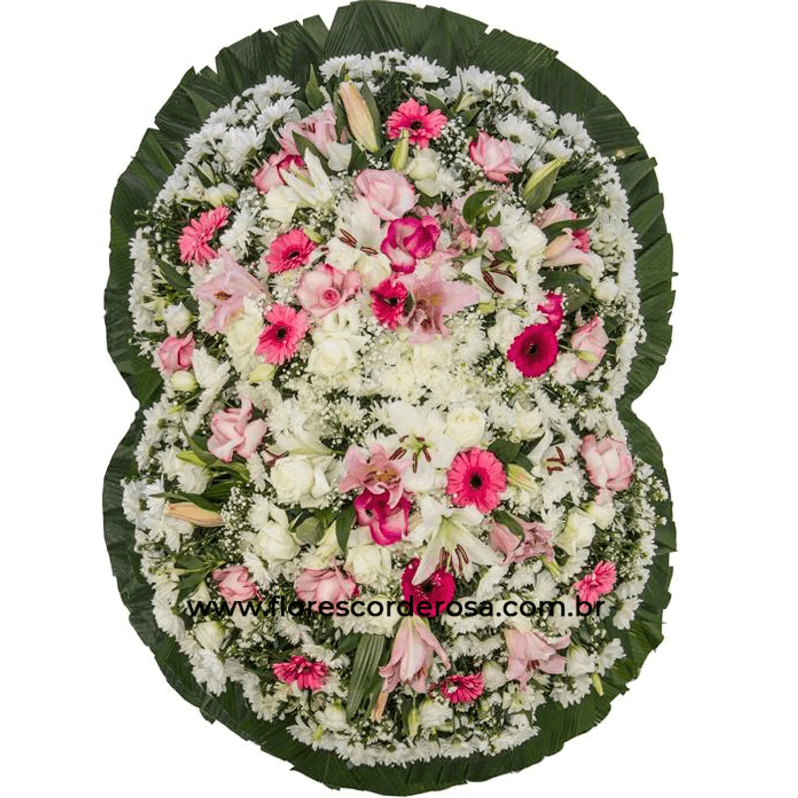 Coroa de Flores A Maior Riqueza da Vida | Flores para Velório Brasília