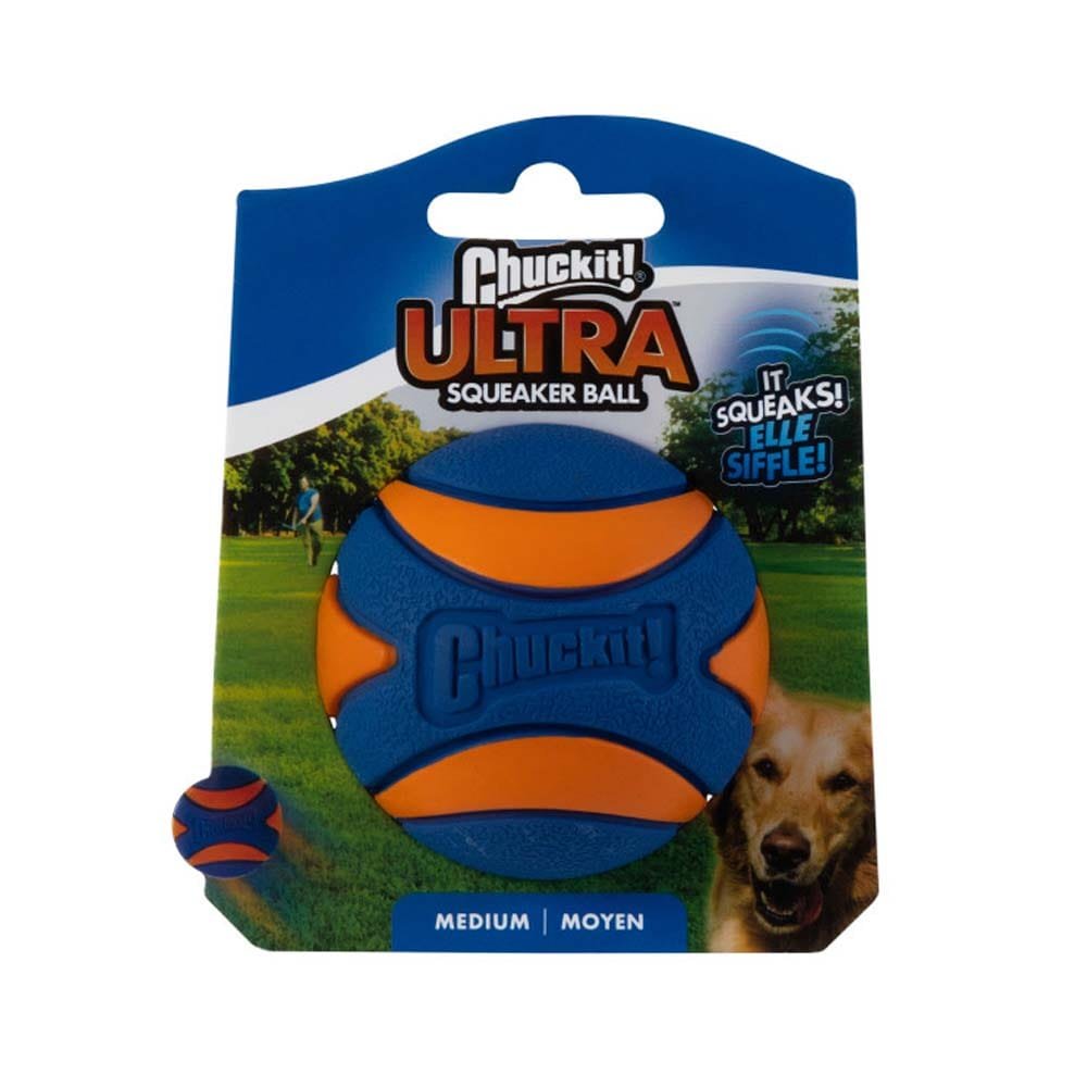 Bola Petmate Ultra Squeaker M | Box Natural Pet