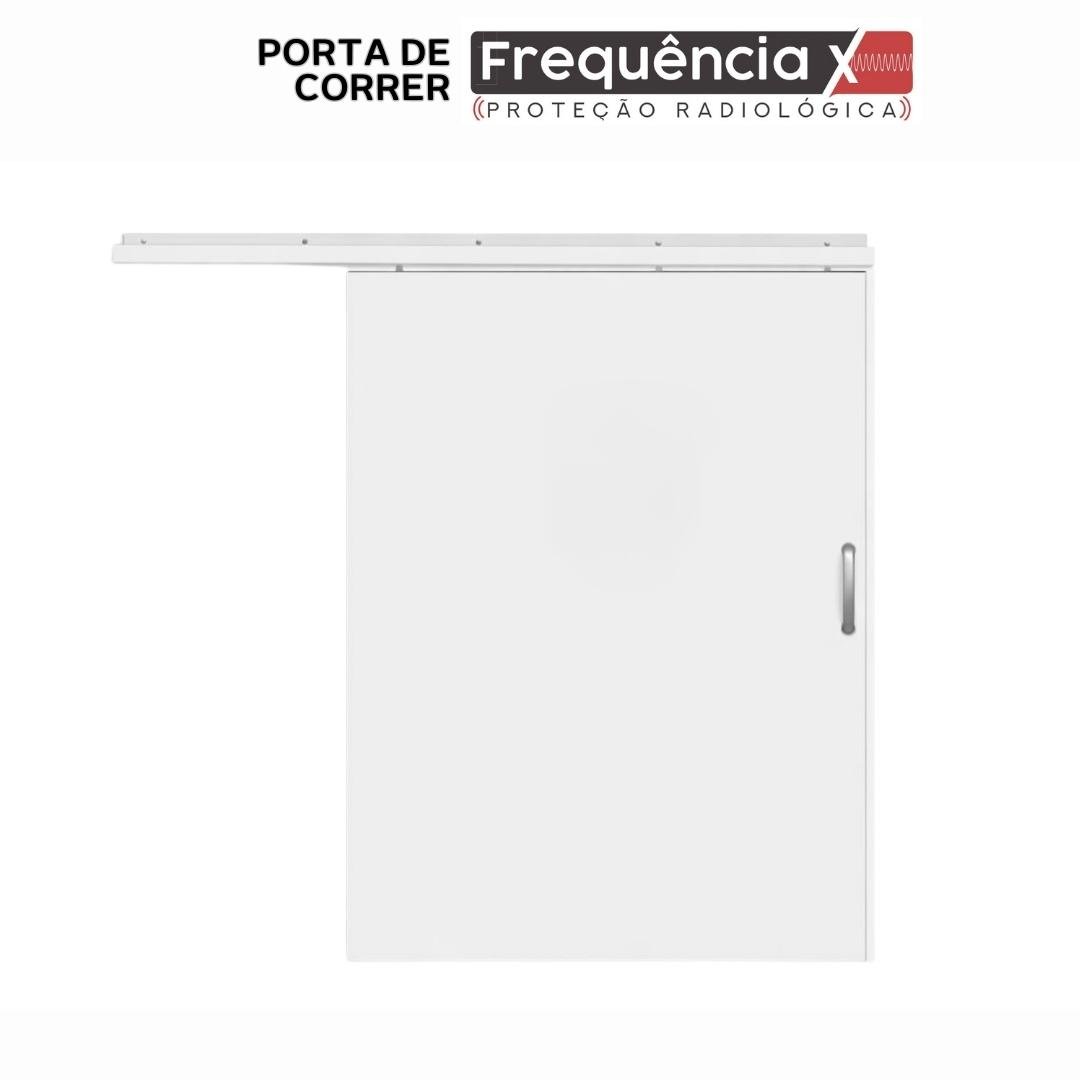 PORTA COM CHUMBO DE CORRER COM CHUMBO PROTEÇÃO DE 0,5MMPB