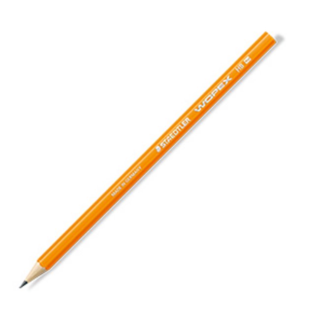 Lapis Preto Staedtler Wopex Laranja Neon Casa Do Estudante