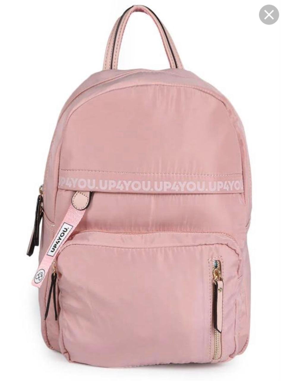 pale pink bolsa
