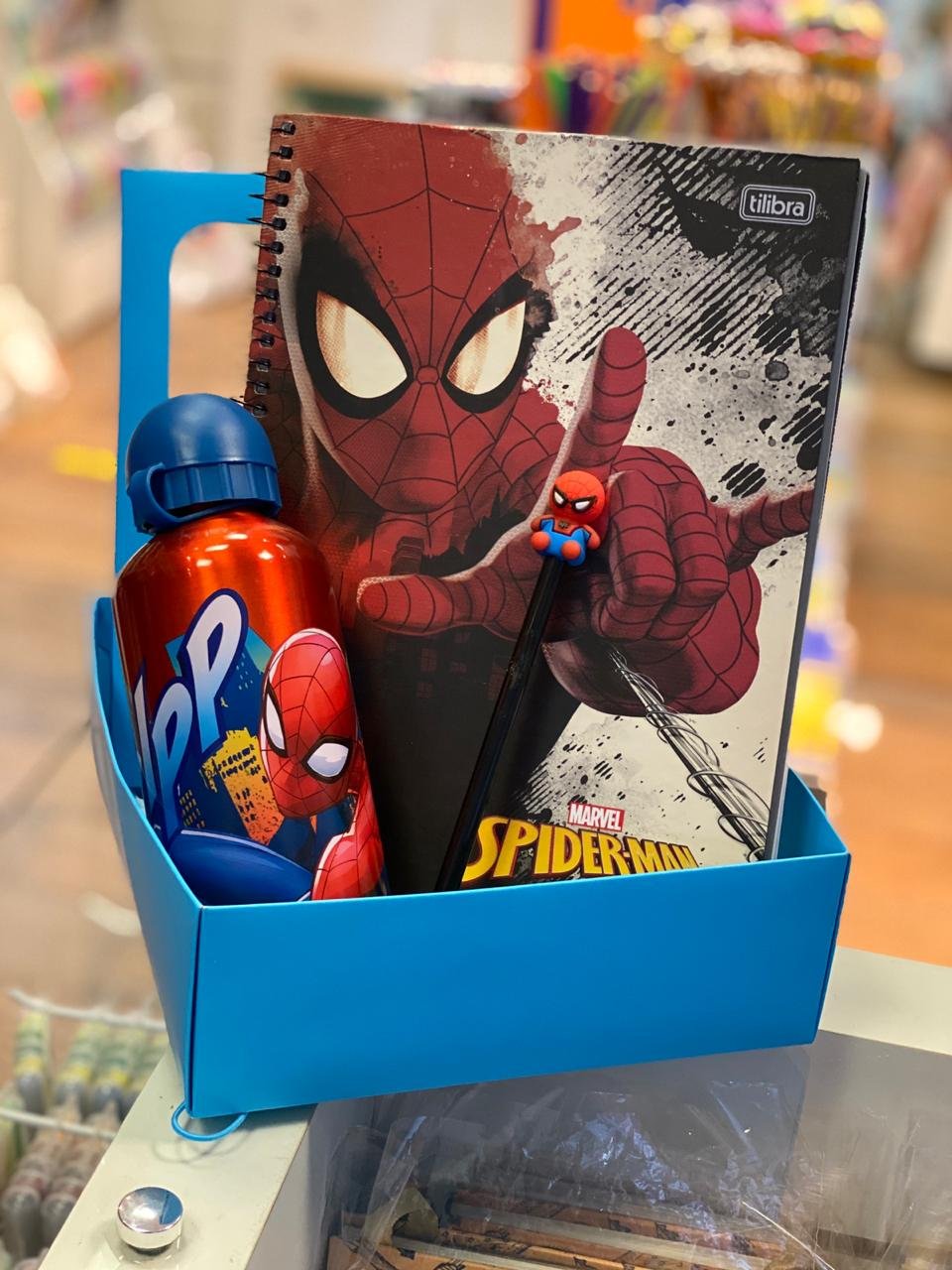 Aparador de Livros Homem Aranha Spider Man - Presente Super - Loja de  Presentes Criativos e Divertidos - Presente Super