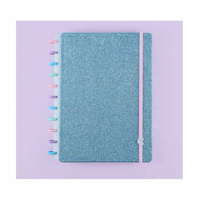 Caderno Inteligente Lets Glitter Ocean Blue - Edição Limitada