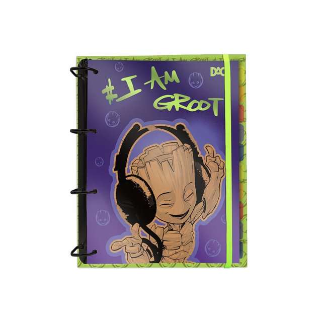 Caderno Argolado Universitário Groot Dac 