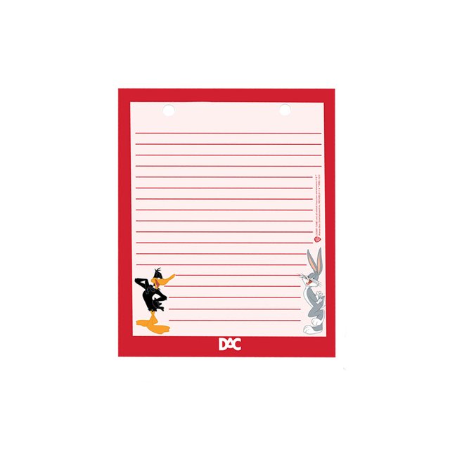 Mini Caderno Argolado Looney Tunes Dac