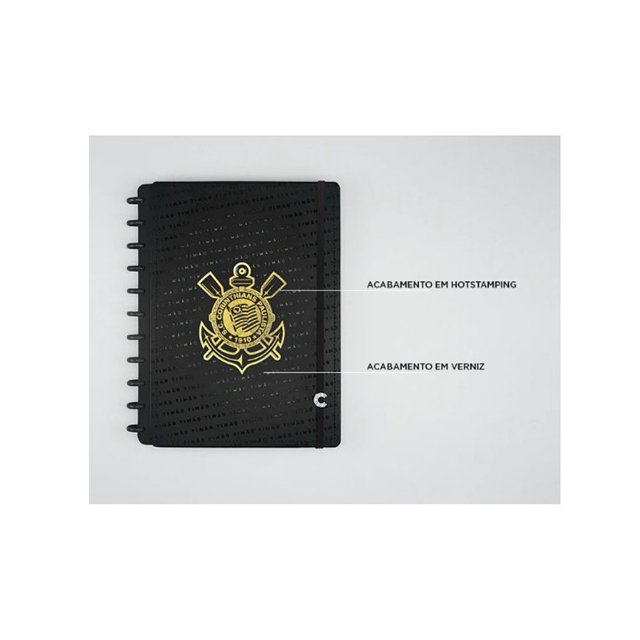 Caderno Inteligente Corinthians Fiel - Grande