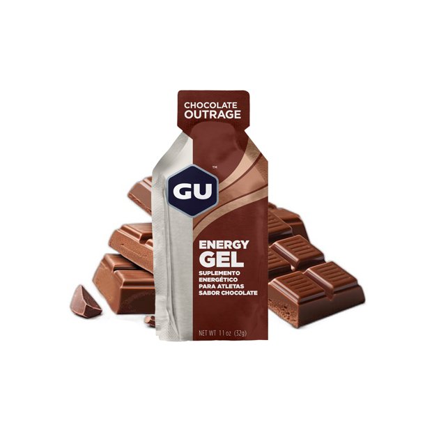 CARBO ENERGY GEL Sachê 42g - Chocolate Belga - ORBI Nutrition