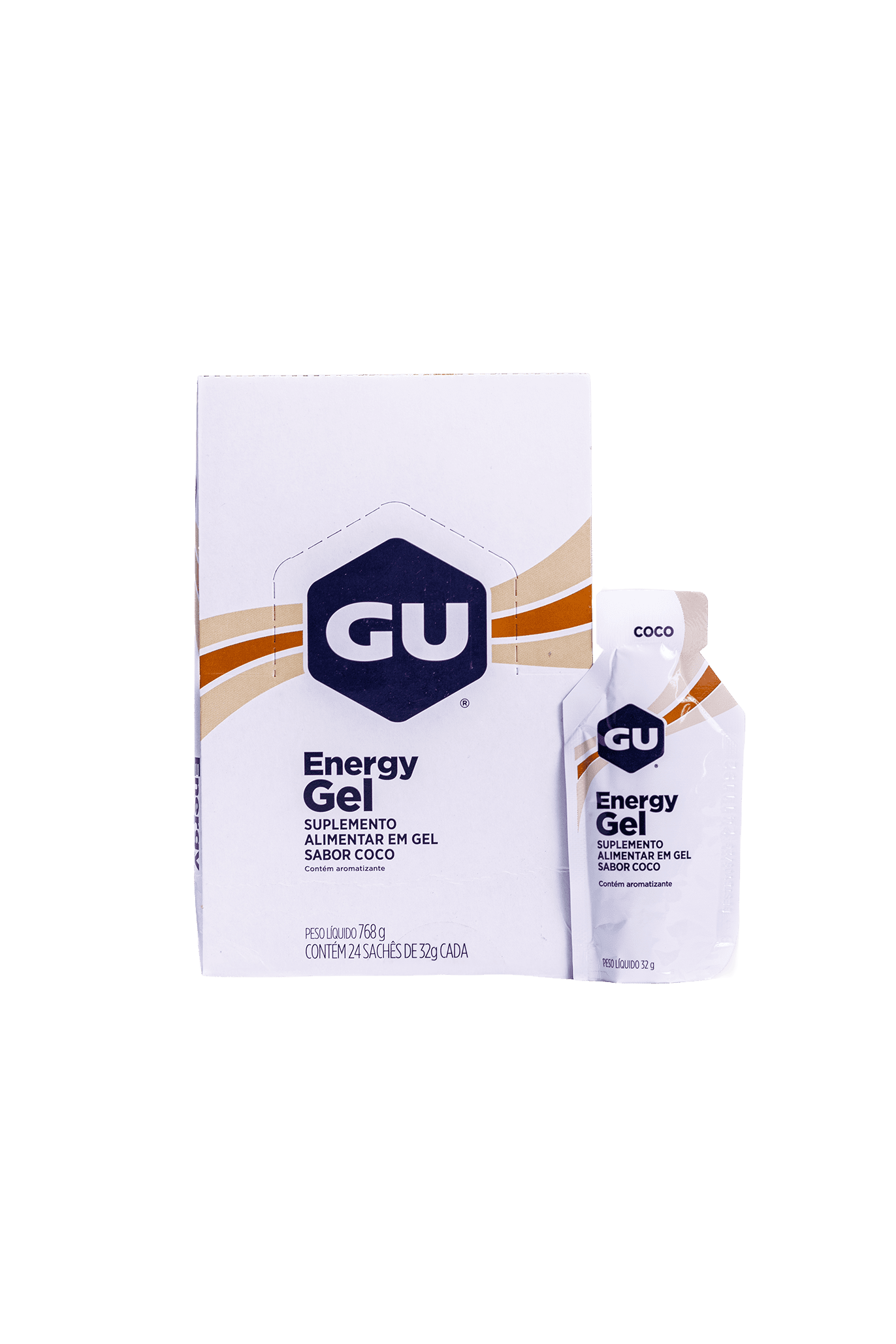 GU ENERGY GEL COCO - CAIXA C/ 24 | GU Energy