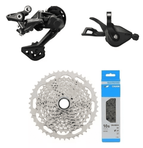 Grupo Shimano Deore M4100 m5120 10v Cassete 46 S pedivela