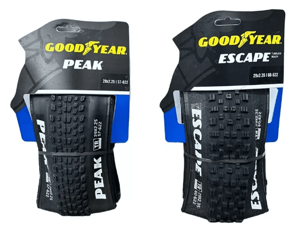 Pneu 29 Mtb Goodyear Peak 29x2.25 Escape 29x2.35 Tubeless