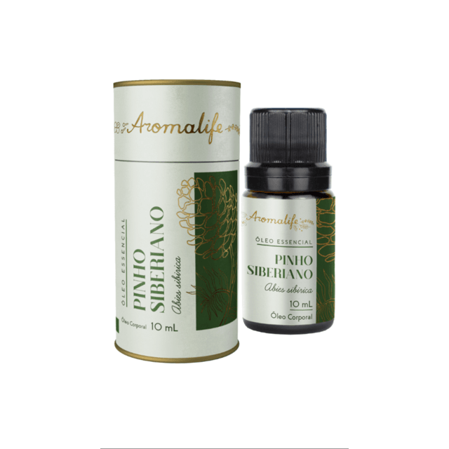 ÓLEO ESSENCIAL PINHO SIBERIANO 10ML - AROMALIFE | Oliun
