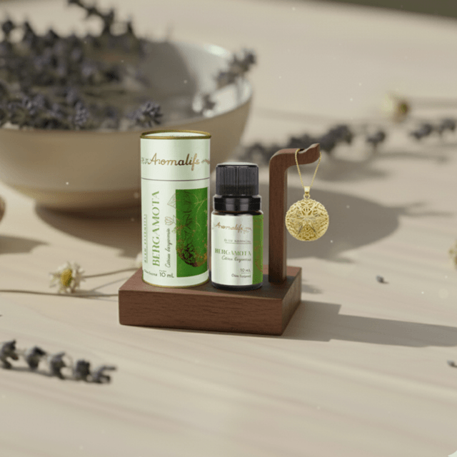 Kit Ansiedade & Autoestima (Colar Redondo Banhado em Ouro) | Oliun