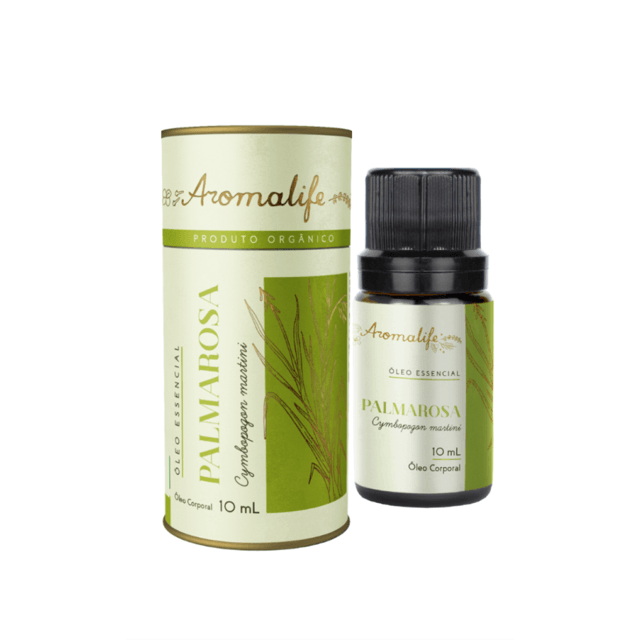 Óleo Essencial Palmarosa 10ml Aromalife | Oliun