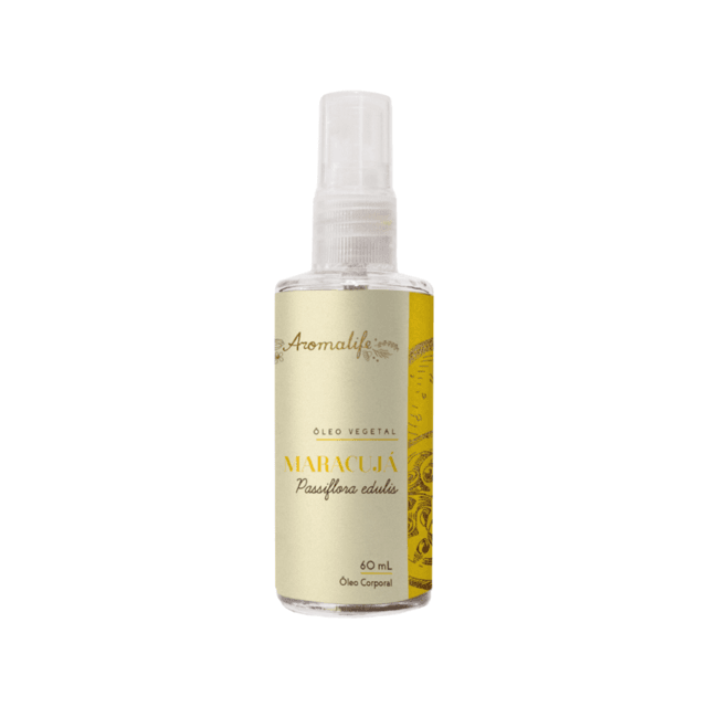 ÓLEO VEGETAL MARACUJÁ 60ML - AROMALIFE | Oliun