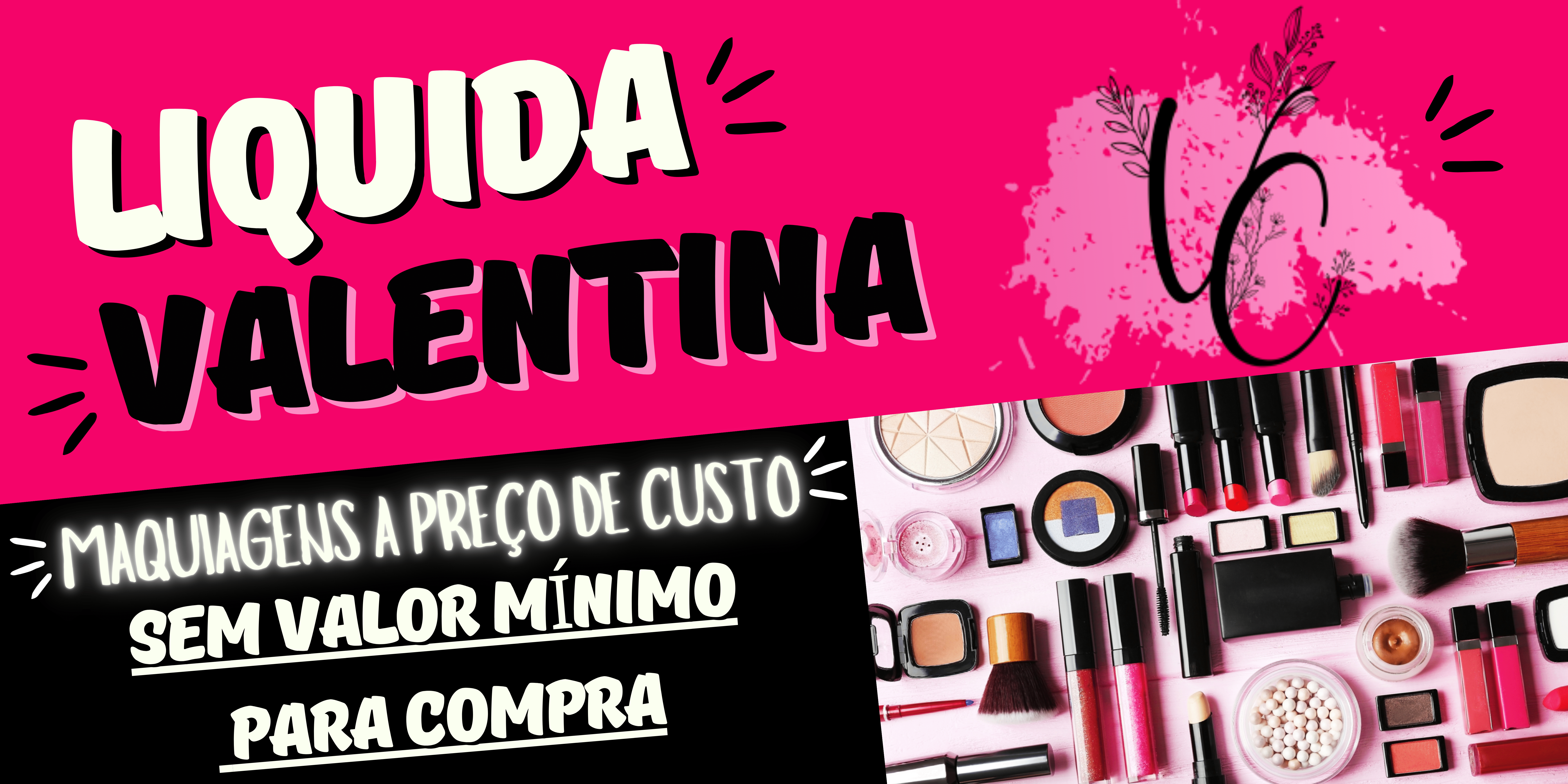 Revenda de Cosméticos, distribuidora e loja de maquiagem.