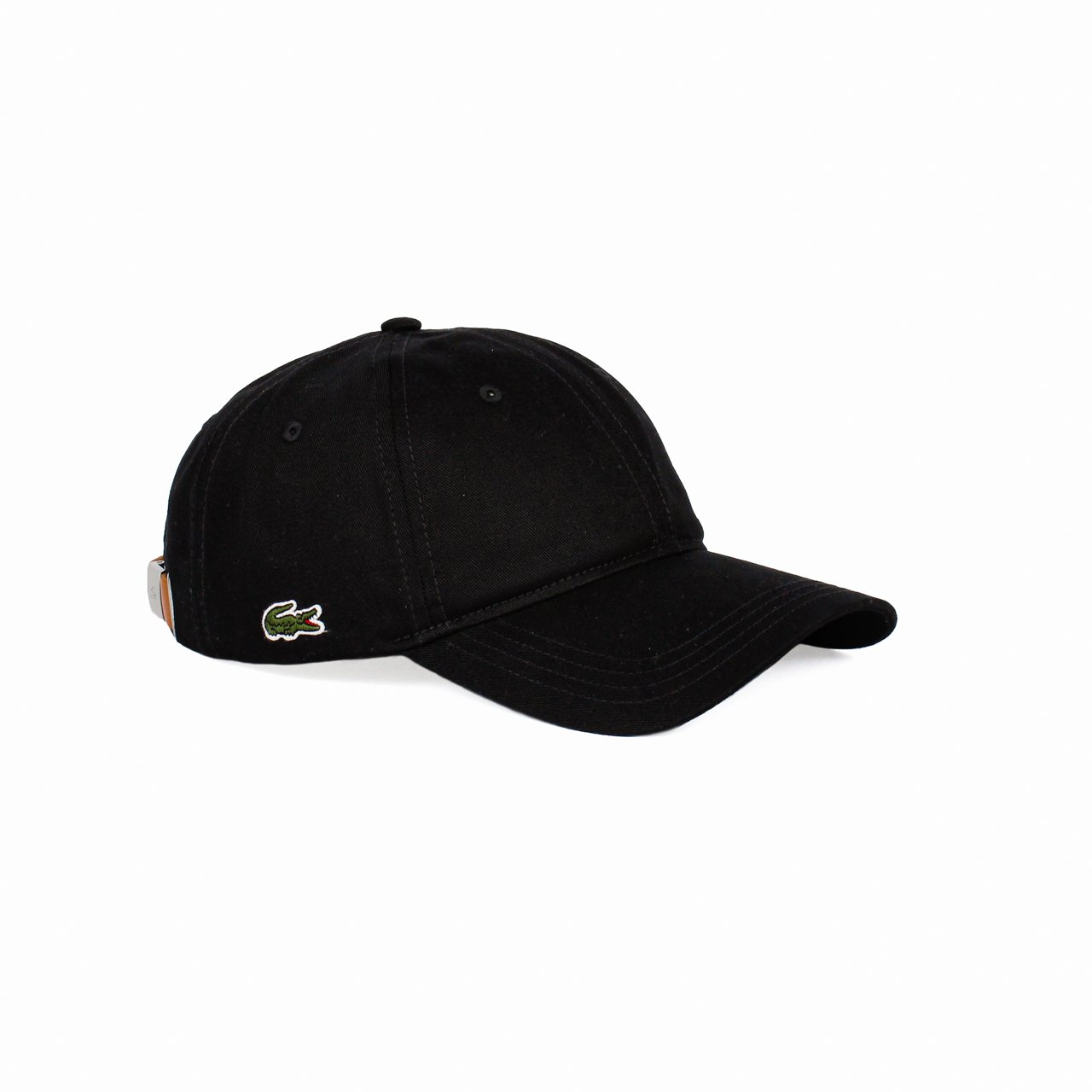 Boné Lacoste Preto Aba Curva Detalhe em Couro - Loja Battisti | Loja  Battisti