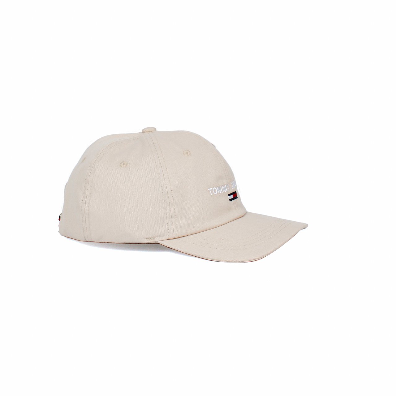 Boné Tommy Jeans Masculino Bege Aba Curva - Loja Battisti | Loja Battisti