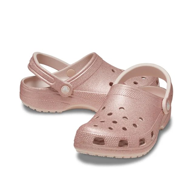 Crocs Classic Clog Feminino Glitter Quartz Rosa - Loja Battisti | Loja ...