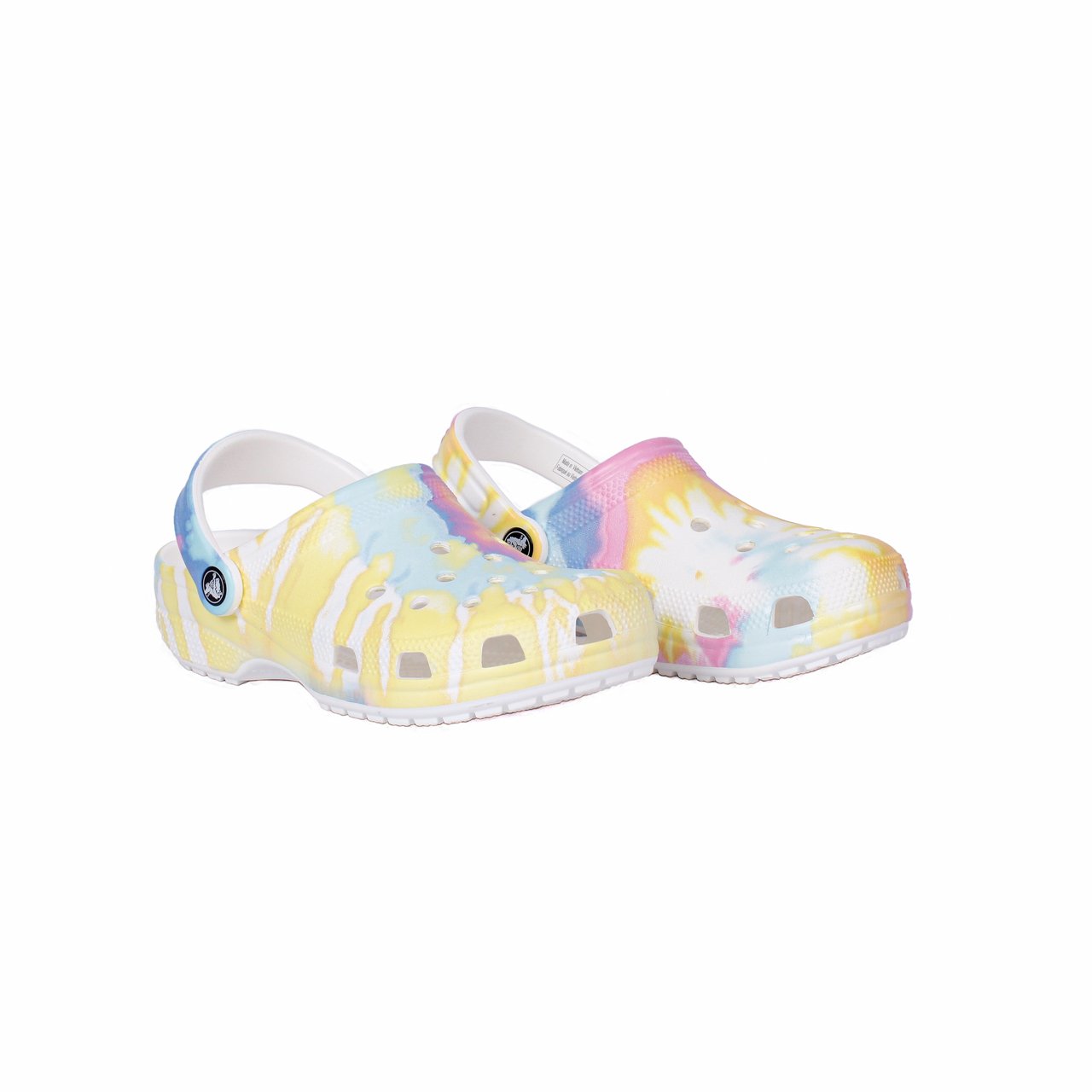 Crocs Classic Feminino Tie Dye Branco - Loja Battisti | Loja Battisti