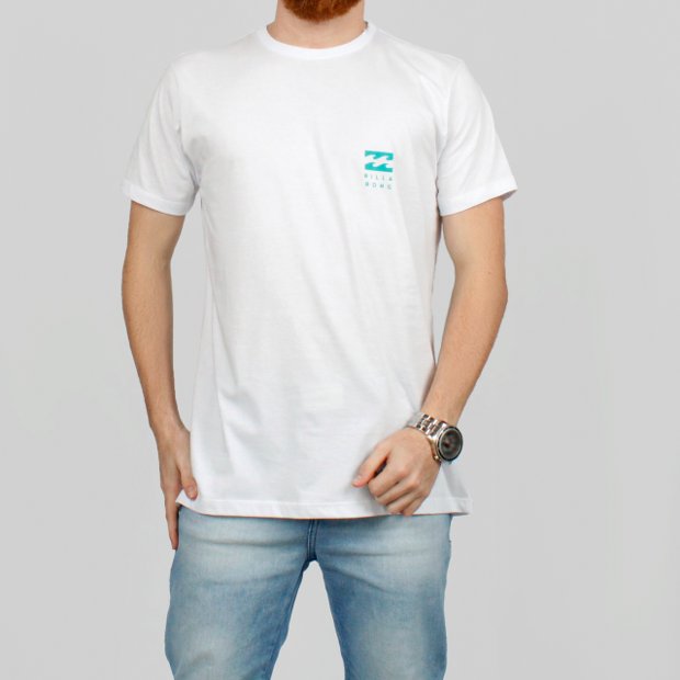 camiseta branca billabong