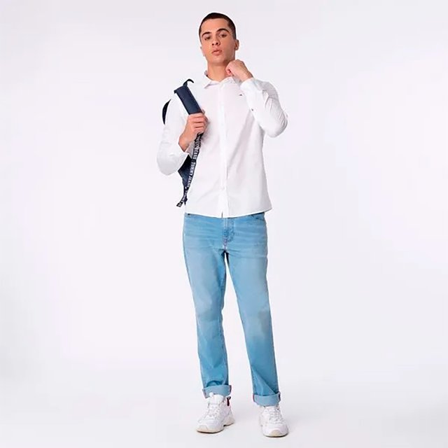 Camisa Branca Jeans Com Camisa Camisa Branca E Calça Jeans Camisa