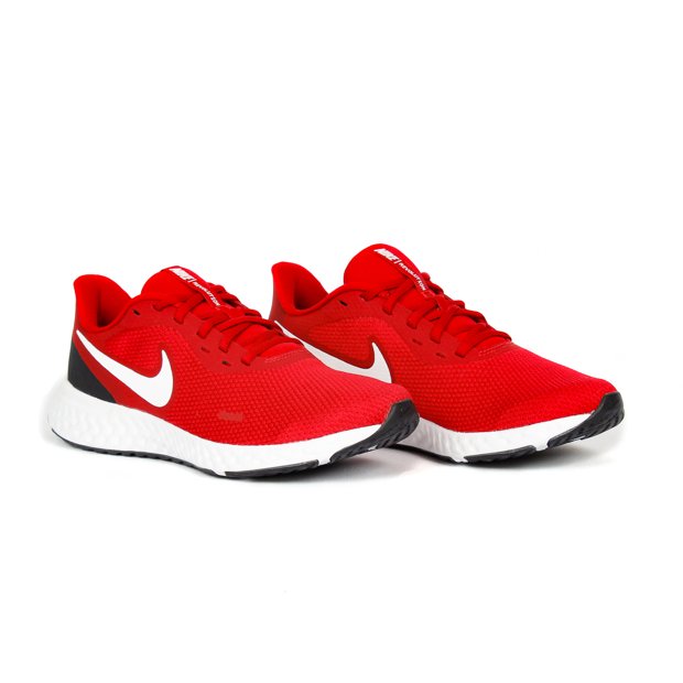 nike revolution 5 preto e vermelho