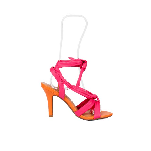 Sandália Vizzano Feminina Atada Rosa Pink Laranja - Loja Battisti | Loja  Battisti