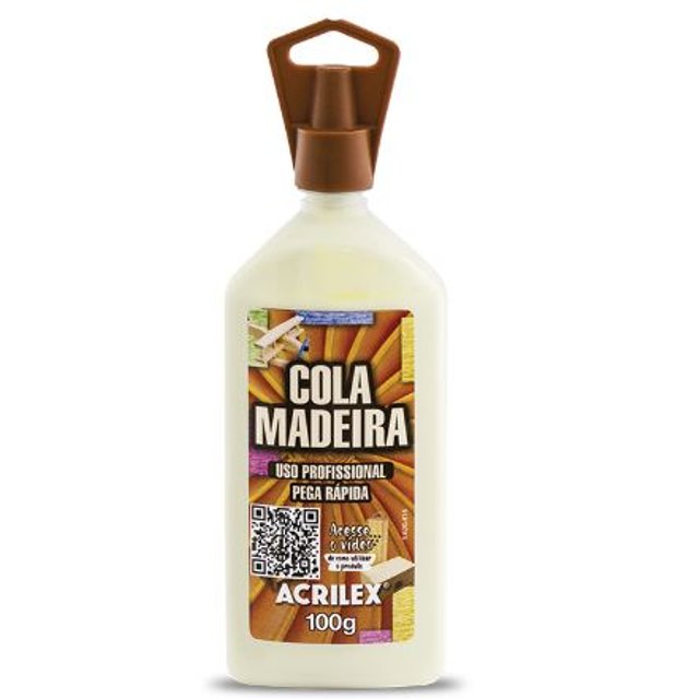 COLA MADEIRA ACRILEX 100G