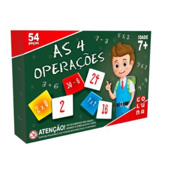 JOGO AS 4 OPERAÇÕES PAIS E FILHOS | Atacadão Mec