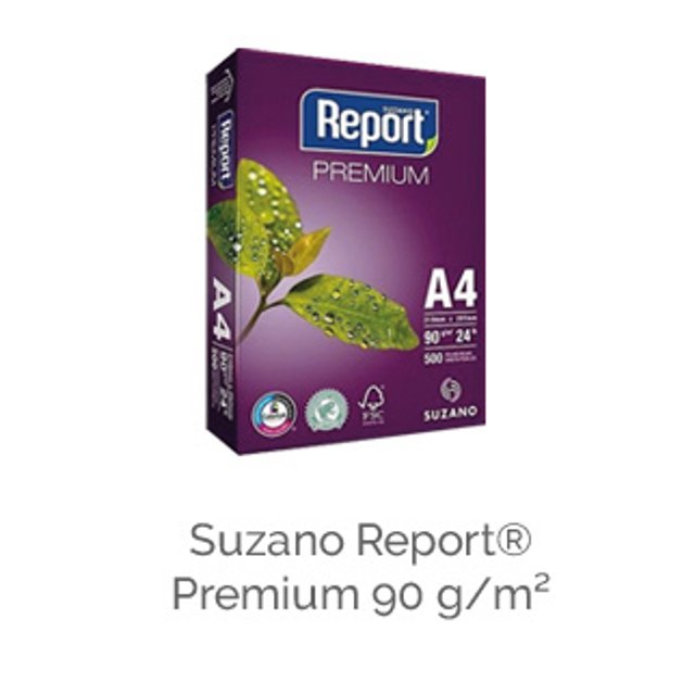 Papel Report Premium Branco 90g Atacadão Mec 5717