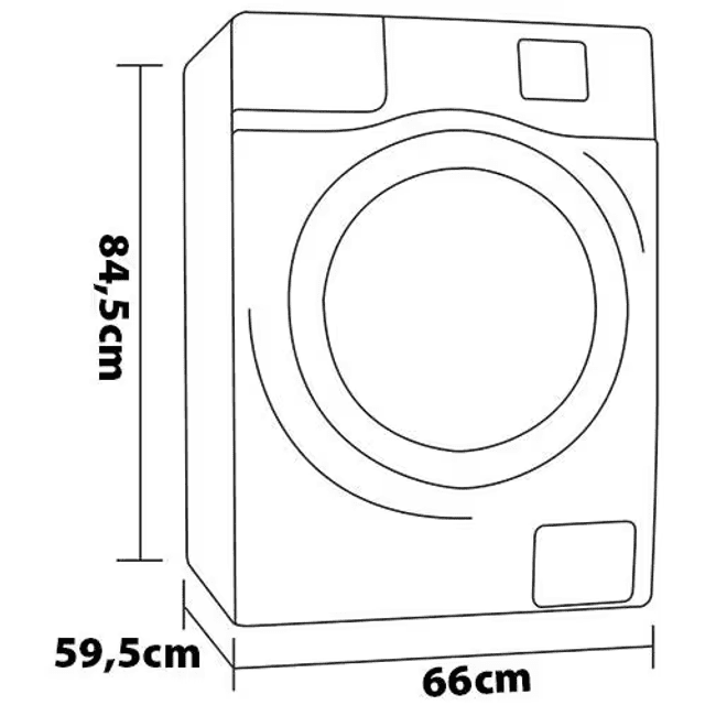 Lava e Seca Hisense WD5Q13 13/8kg Titanium Inverter Steam 220V