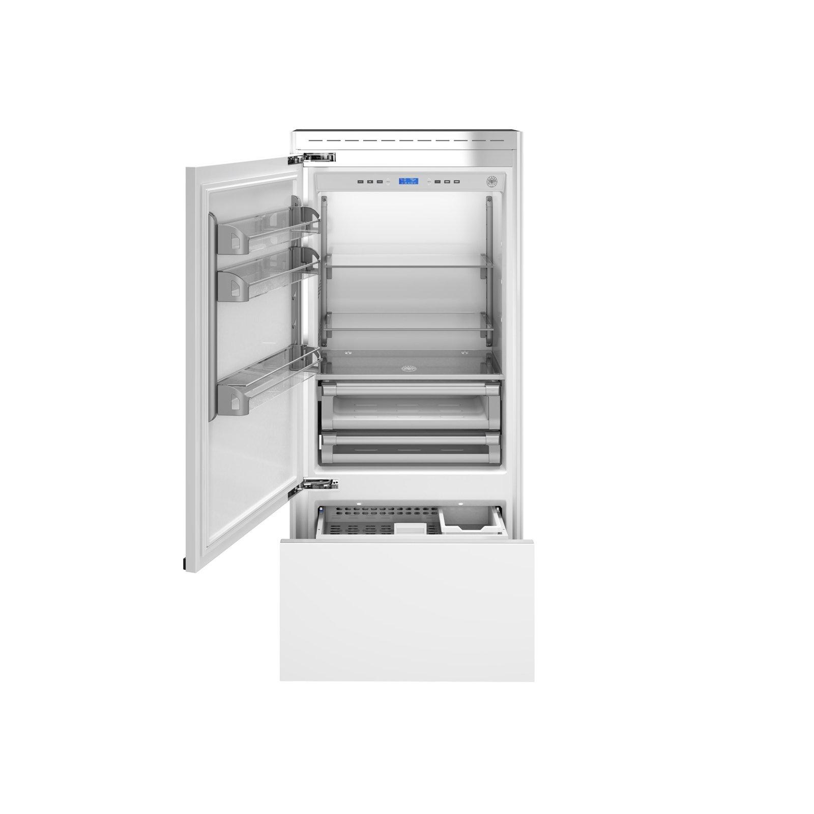 Geladeira/refrigerador 596 Litros 2 Portas Inox - Bertazzoni - 220v - Ref90prl