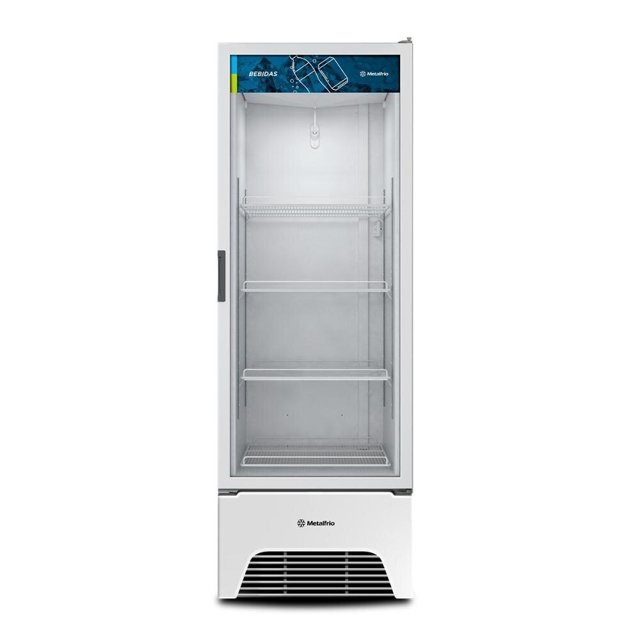 Refrigerador Expositor Vertical de Bebidas Metalfrio Optima VB52AH 497 Litros  Branco 127V