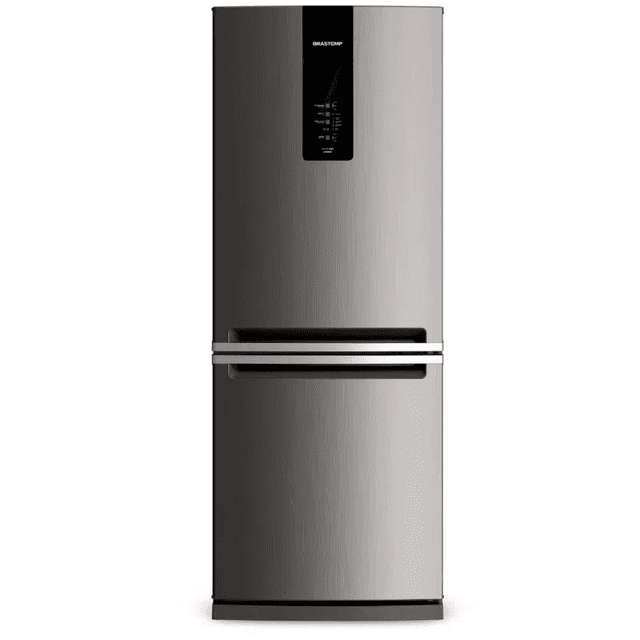 Refrigerador Brastemp 443 Litros Inox BRE57AKANA 127V