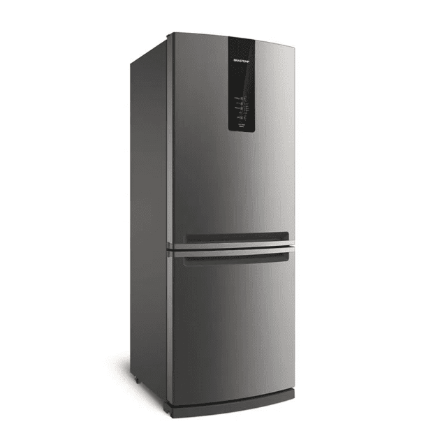 Refrigerador Brastemp 443 Litros Inox BRE57AKANA 127V